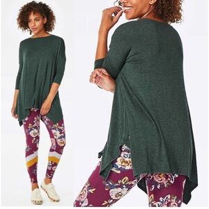 ✨Matilda Jane Take A Trip Top Sharkbite Hem Tunic✨